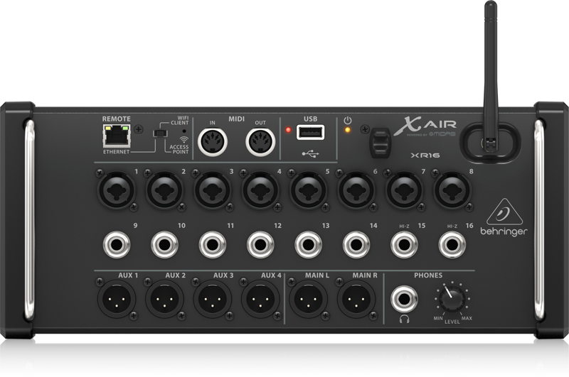 Picture of Behringer XR16 - Digital Rack Mount Mixer
