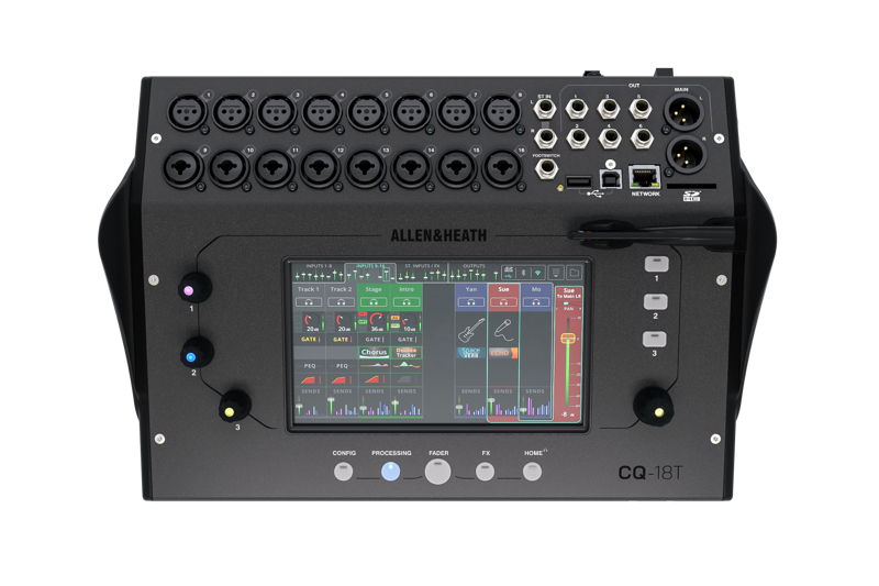 Allen & Heath CQ-18T 18 Channel Digital Mixer