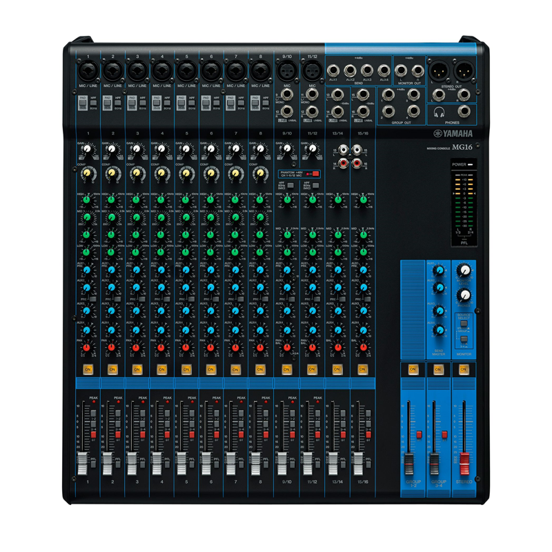 Picture of Yamaha MG16 | 16 Channel Mixing Console