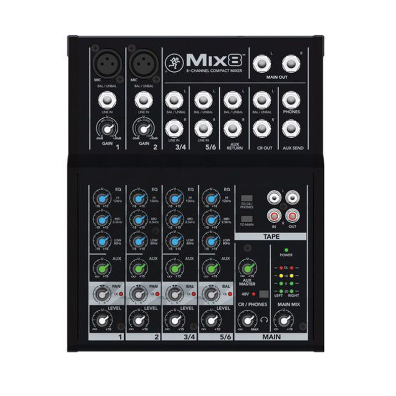 Picture of Mackie Mix8 | 6 Channel Mixing Console