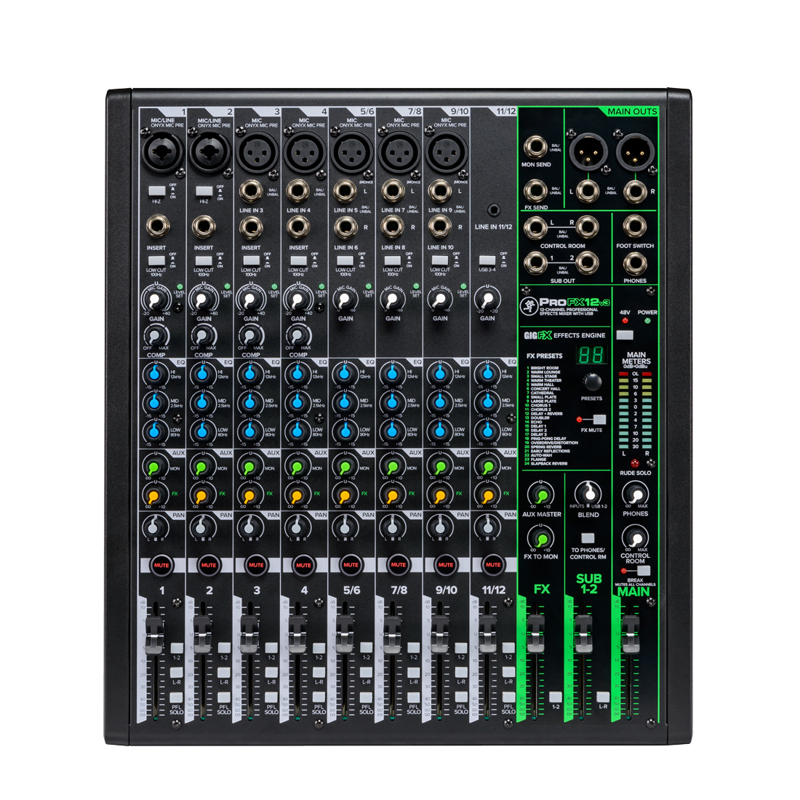 Picture of Mackie Profx12V3 | 12 Channel Mixing Console
