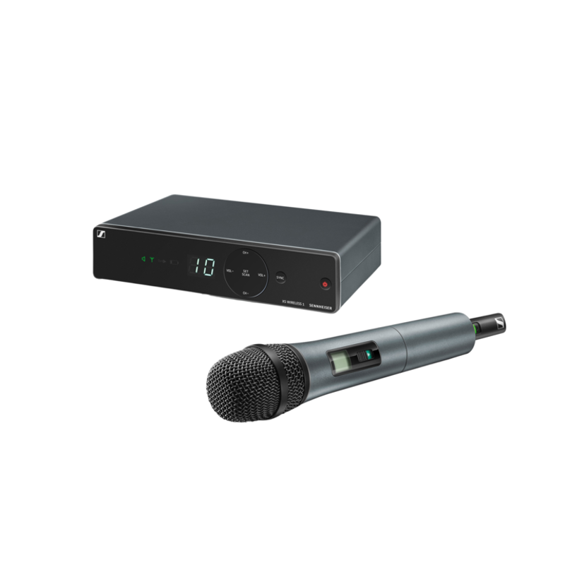 Picture of Sennheiser XSW 1-825-B | Cordless Handheld Microphone System