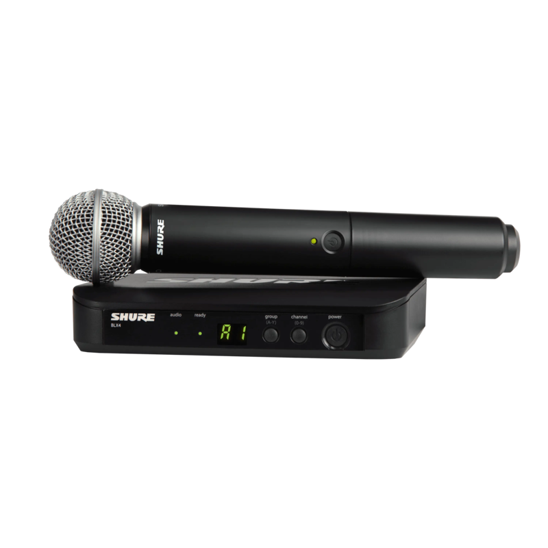 Picture of Shure BLX24/SM58 | Wireless Handheld Microphone System with SM58
