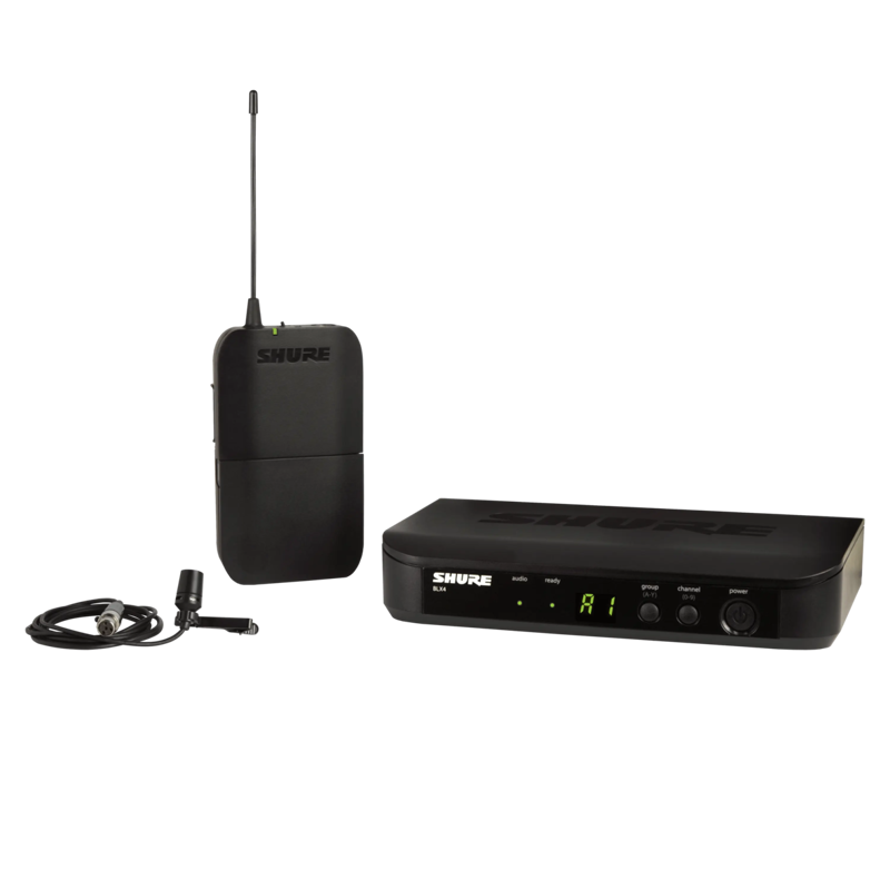 Picture of Shure BLX14/CVL | Wireless Lapel Microphone System