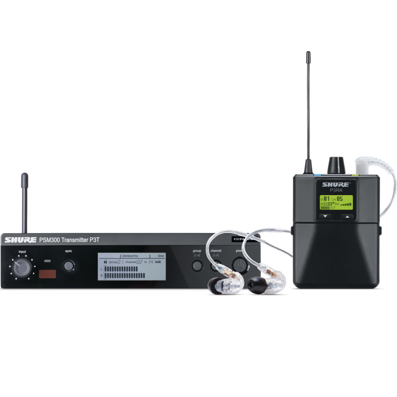 Picture of Shure P3TRA215CL | Wireless Personal Monitor System