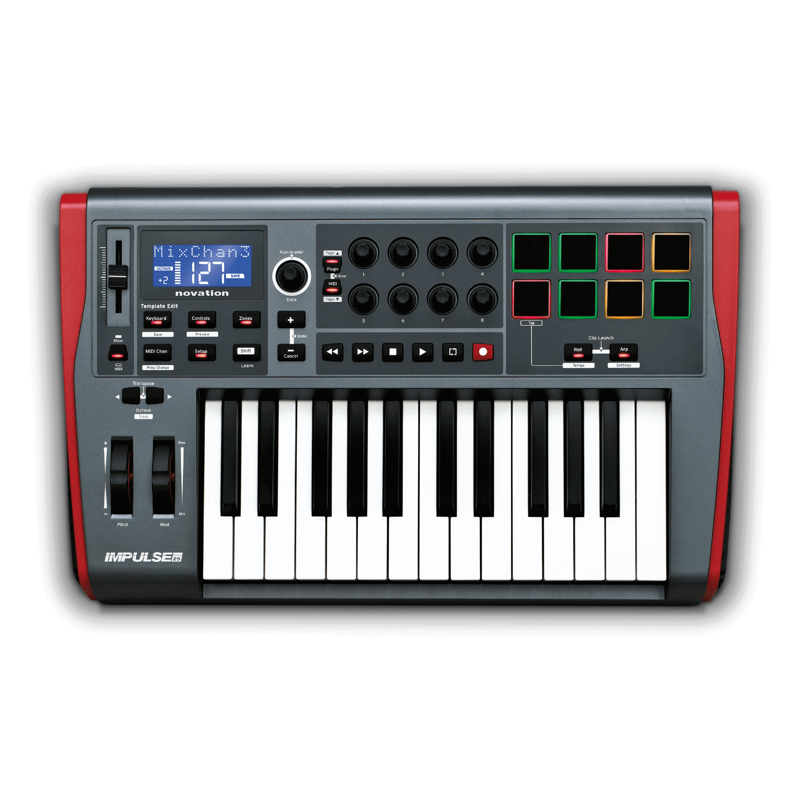 Picture of Novation Impulse 25 | 25 Key Midi Keyboard