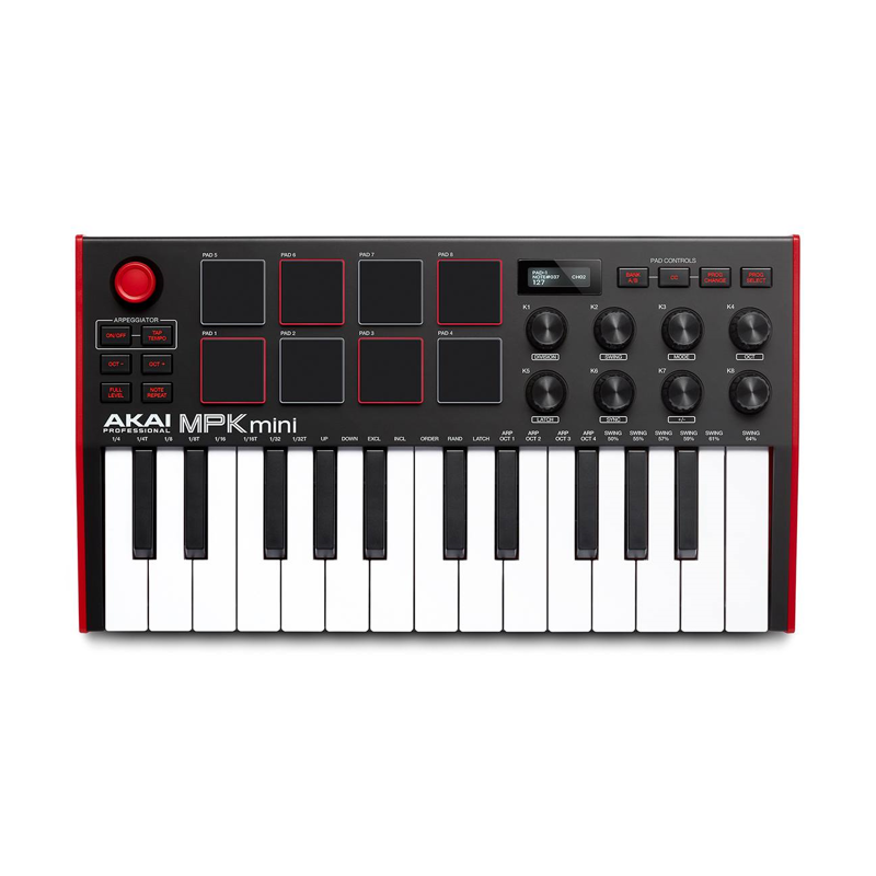 Akai MPK Mini mk3 5 Key Midi Controller
