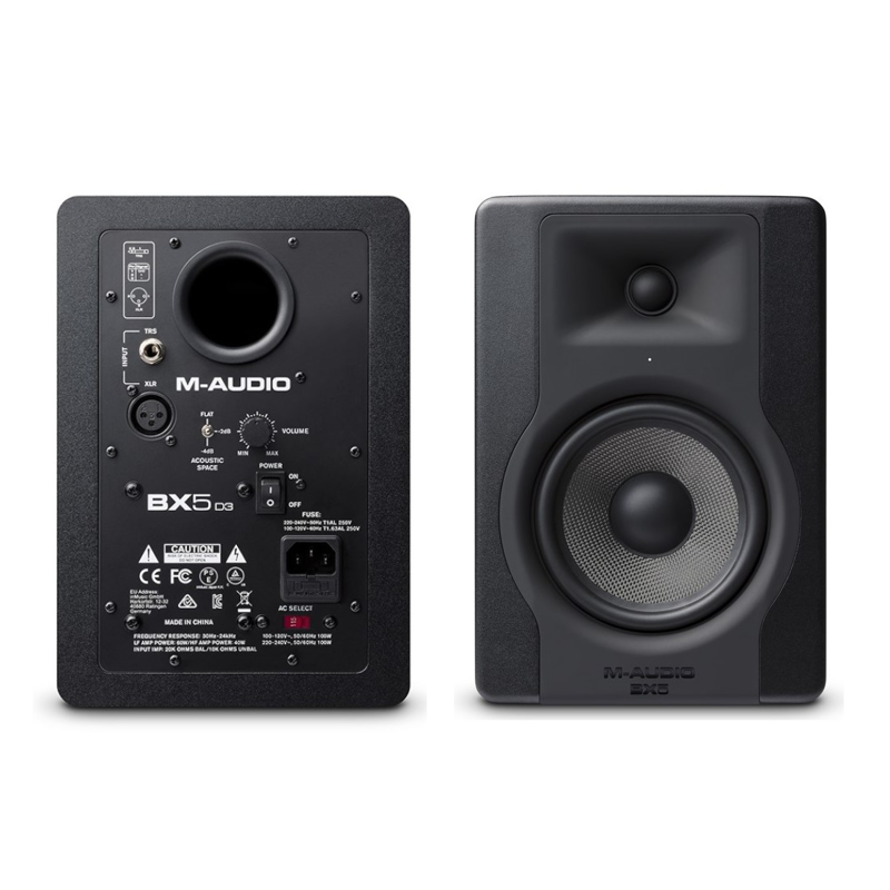 Picture of M-Audio BX5 | 5" Active Studio Monitors (Pair)