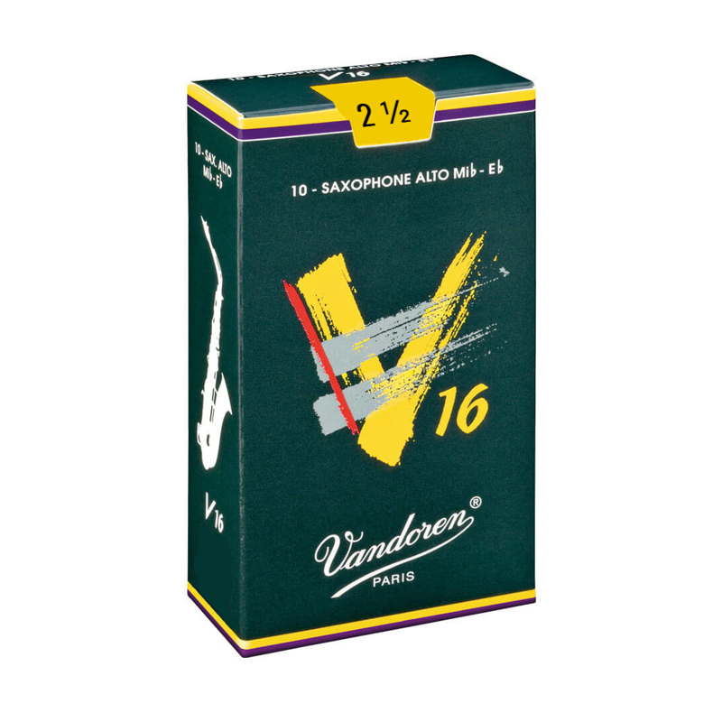 Picture of Vandoren V16 Reeds | Alto Sax 2.5 (Single Reeds)