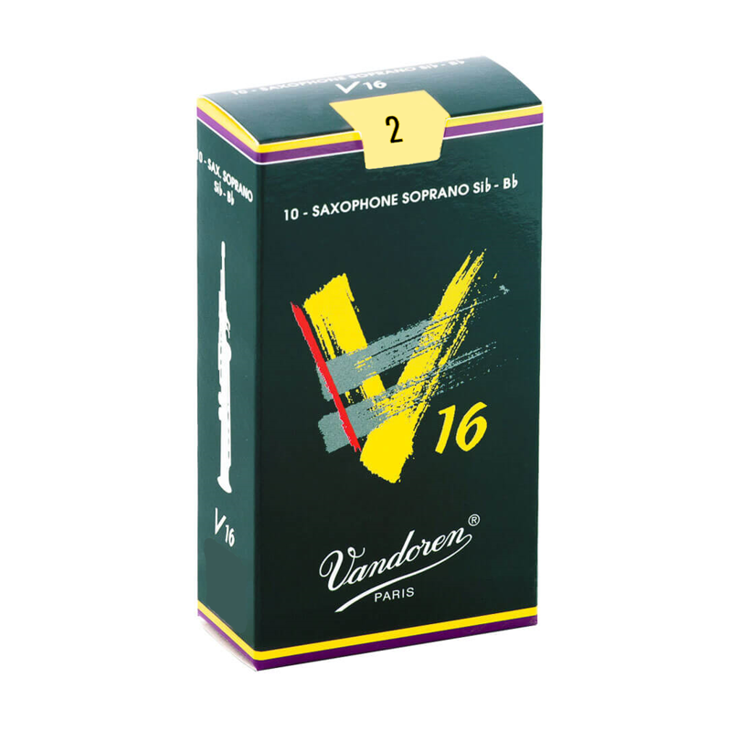 Picture of Vandoren V16 Reeds | Soprano Sax 2 (Single Reeds)