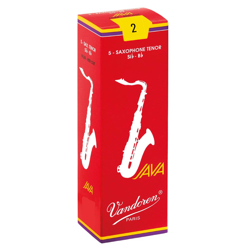 Picture of Vandoren Java Filed-Red Cut | Tenor Sax 2 (Single Reeds)