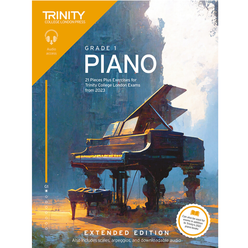 Picture of Trinity Piano Exams Ext Edition | 2023+ | Grd 1