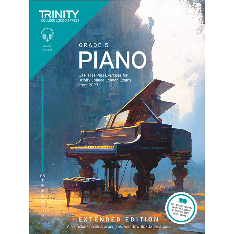 Picture of Trinity Piano Exams Ext Edition | 2023+ | Grd 5
