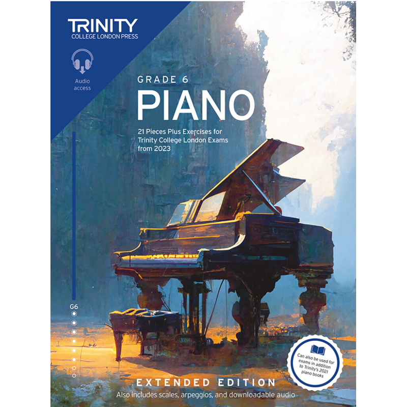 Picture of Trinity Piano Exams Ext Edition | 2023+ | Grd 6