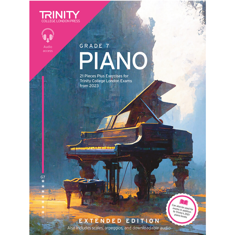 Picture of Trinity Piano Exams Ext Edition | 2023+ | Grd 7