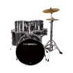 Hybrid HD5 | 5 Piece Drum Kit with Paste Cymbals and Mesh Heads (Lazer Black)