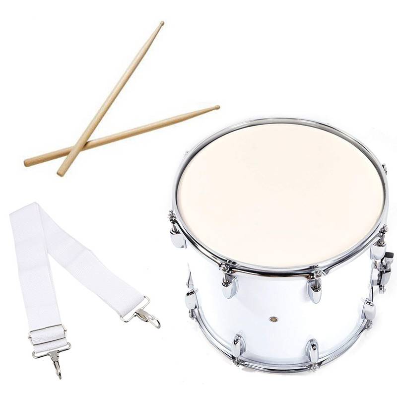 Bk Marching Snare Drum with Straps