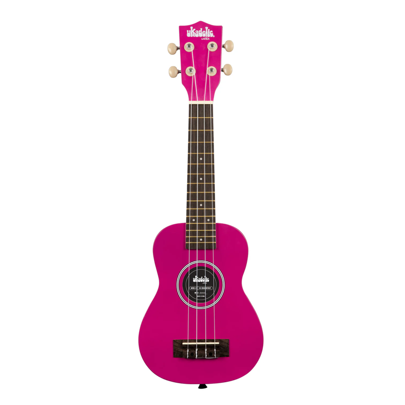 Kala Ukadelic Soprano Ukulele Dragon Fruit Front