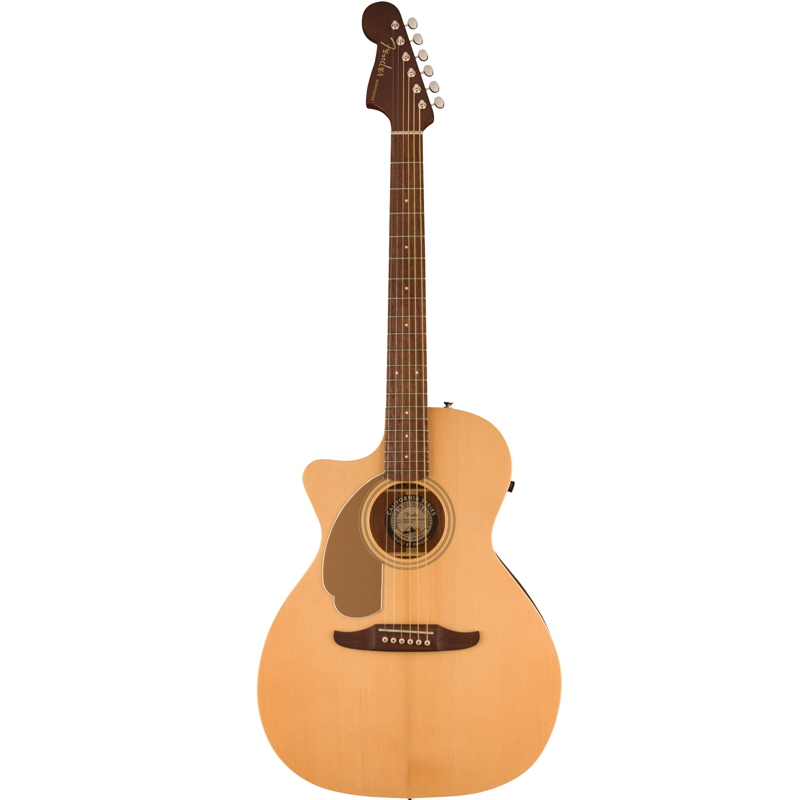 Fender Newporter Left Handed Acoustic Front