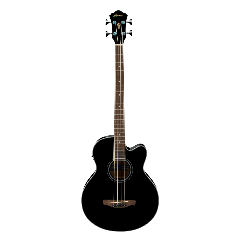Ibanez AEB8EBK Acoustic Bass Front