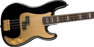 Fender 40th Anniv 4 String P-Bass Black Zoomed