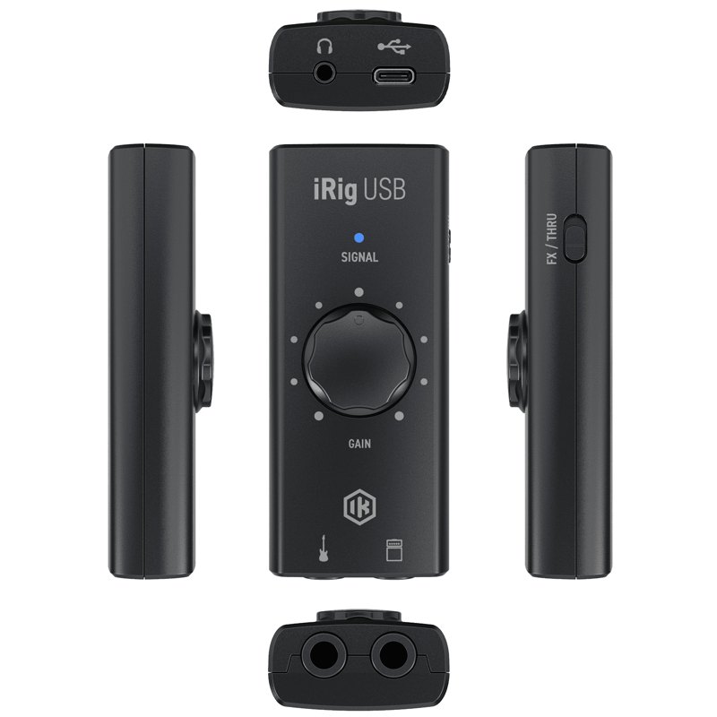 iRig USB Mobile Audio Interface all angles