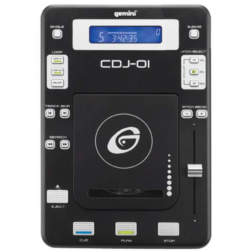 Gemini CDJ01 DJ CD Player
