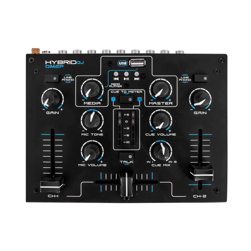 Hybrid DJ DM2P | 2-Channel DJ Mixer