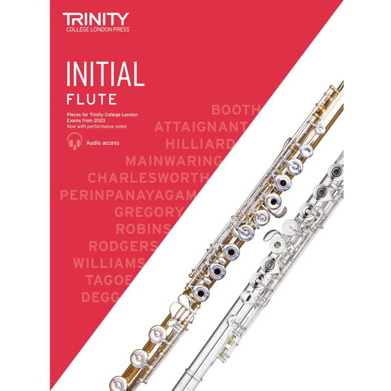 Trinity Flute  Exam Pieces From 2023 | Initial Grade
