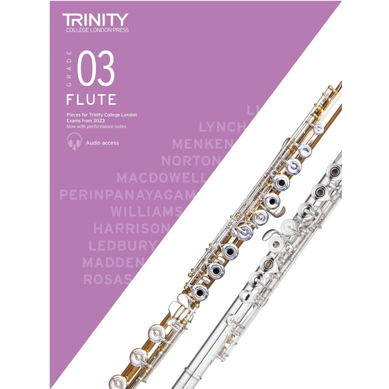 Trinity Flute  Exam Pieces From 2023 | Grade 3