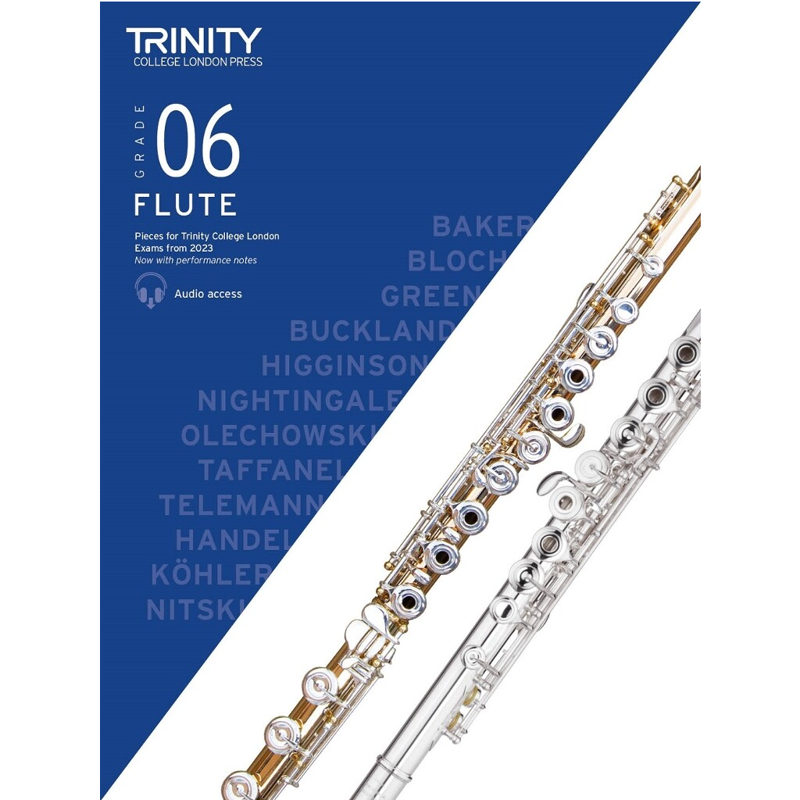 Trinity Flute  Exam Pieces From 2023 | Grade 6 