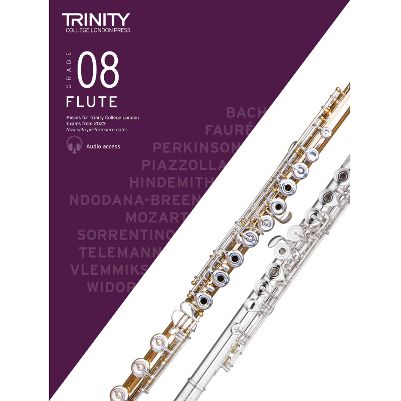 Trinity Flute  Exam Pieces From 2023 | Grade 8