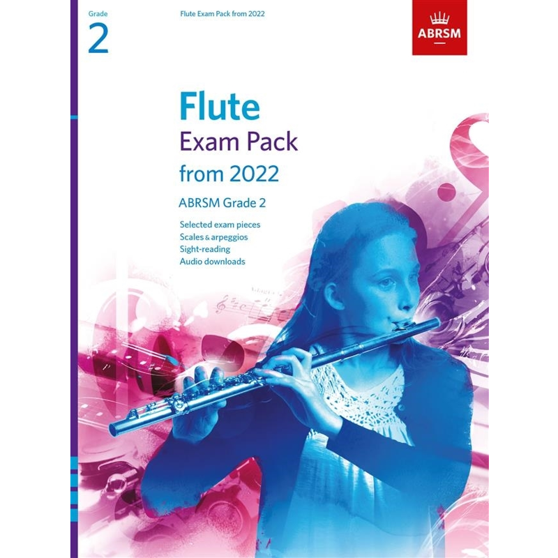 ABRSM Flute | Exam Pack From 2022 Grade 2