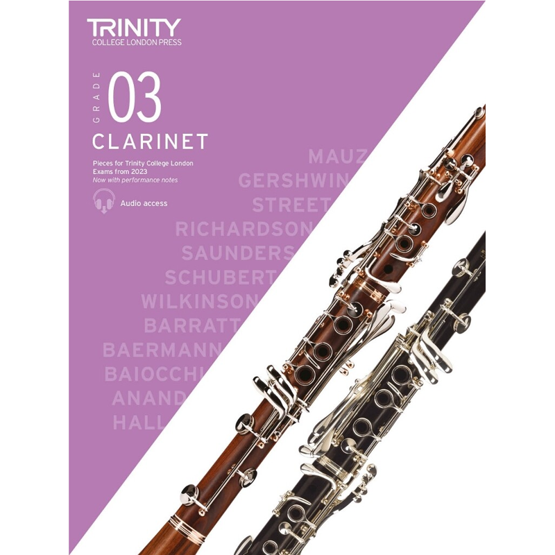 Trinity Clarinet Exam Pieces From 2023 | Grade 3