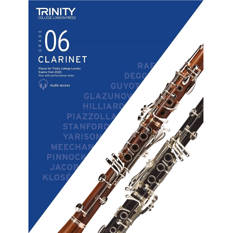 Trinity Clarinet Exam Pieces From 2023 | Grade 6