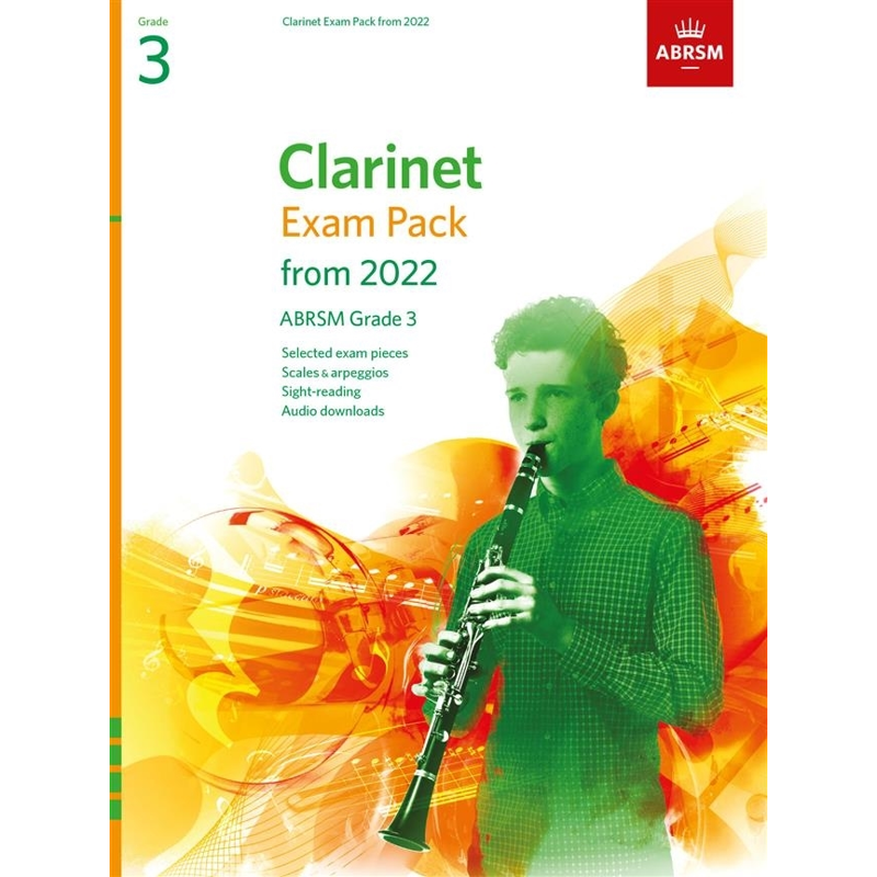 ABRSM Clarinet | Exam Pack From 2022 Grade 3