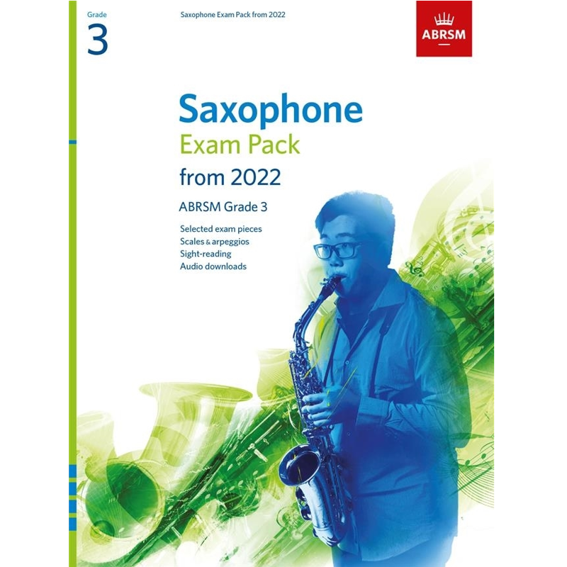 ABRSM Saxophone | Exam Pack From 2022 Grade 3