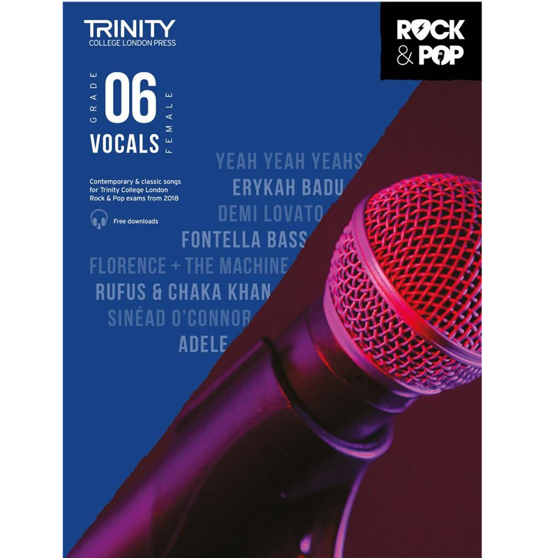 Trinity Rock & Pop Vocals | Grade 6 (Female)