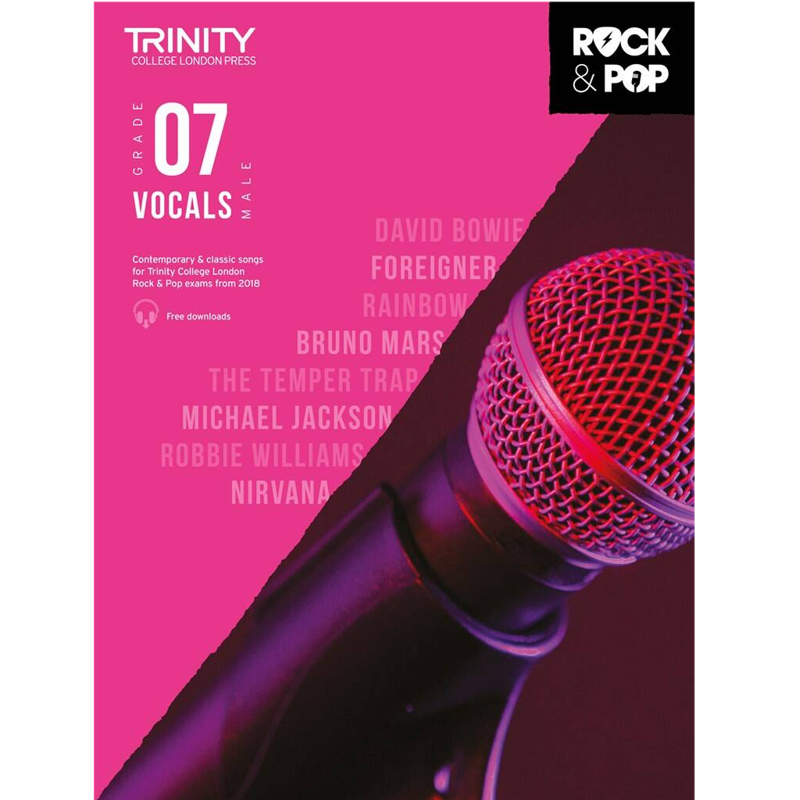 Trinity Rock & Pop Vocals | Grade 7 (Male)