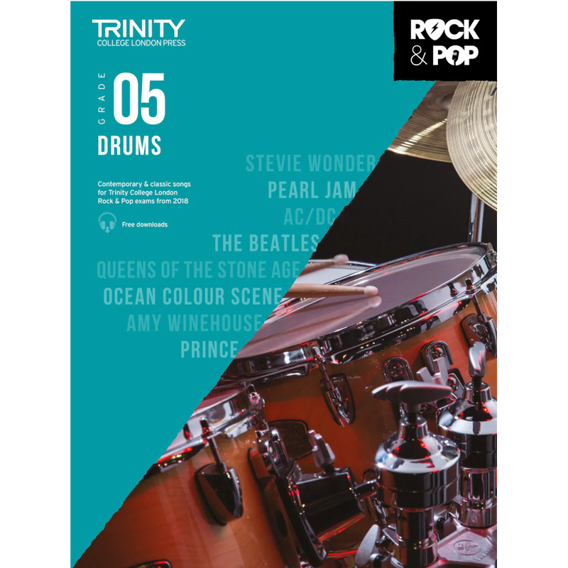 Trinity Rock & Pop Drums | Grade 5