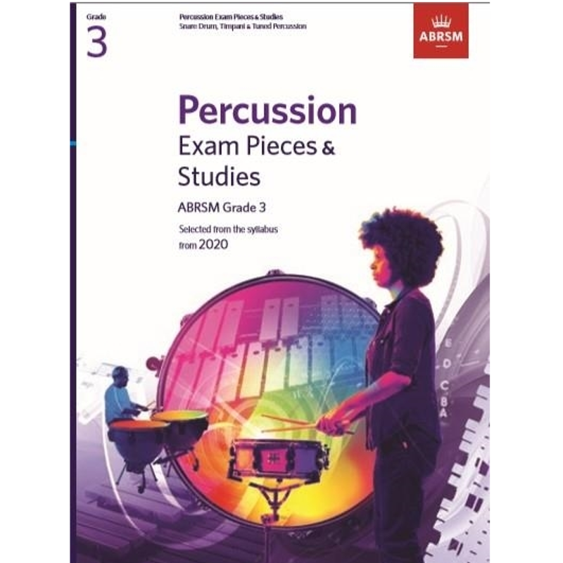 ABRSM Percussion From 2020 | Grade 3