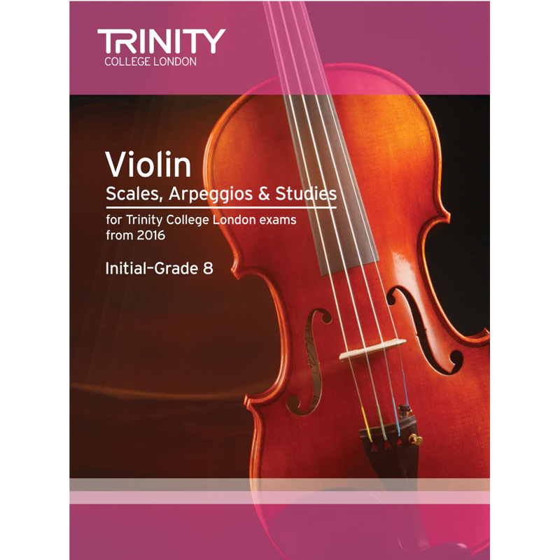Trinity Violin Scales & Arpeggios | Initial - Grade 8