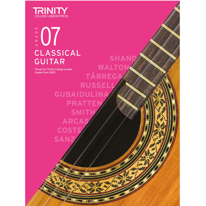 Trinity Classical Guitar Exams From 2020 | Grade 7