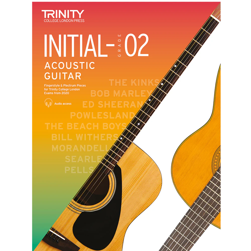 Trinity Acoustic Guitar From 2020 | Initial - Grade 2