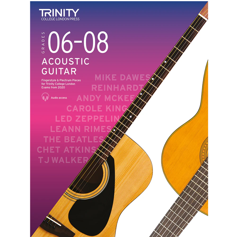 Trinity Acoustic Guitar From 2020 | Grade 6 - 8