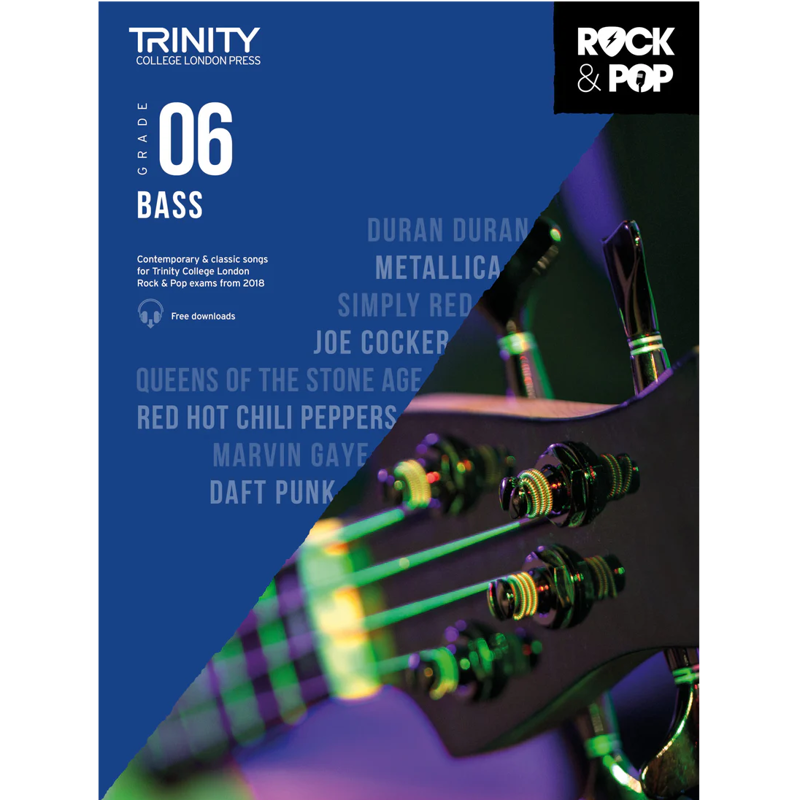 Trinity Rock & Pop Bass Guitar | Grade 6