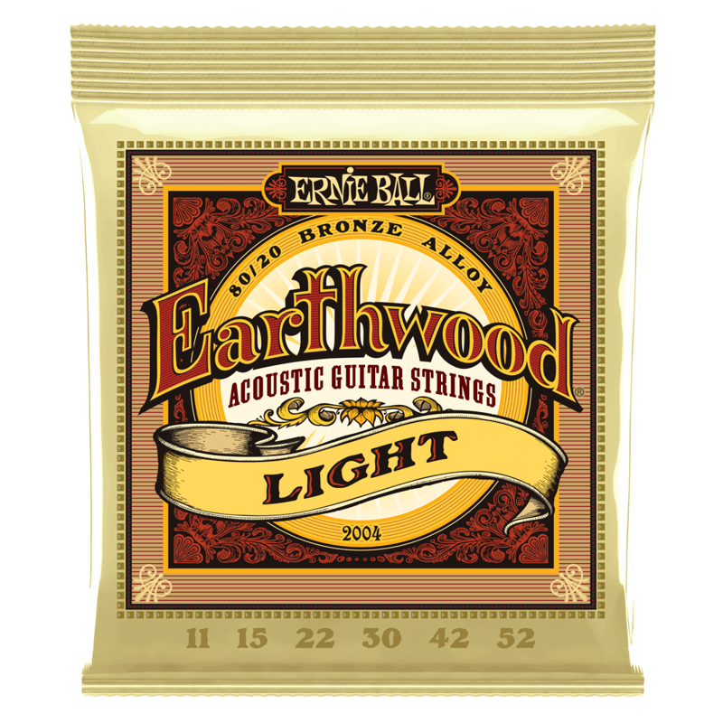 Ernie Ball Earthwood 2004 | Light Acoustic Strings (11-52)