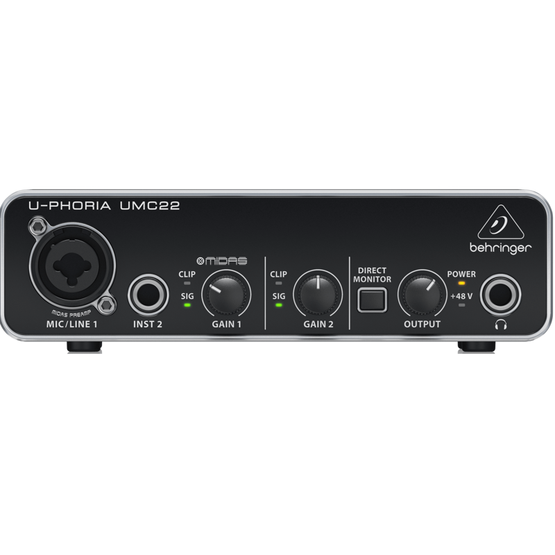 Behringer UMC22 | 2in 2out Audio Interface