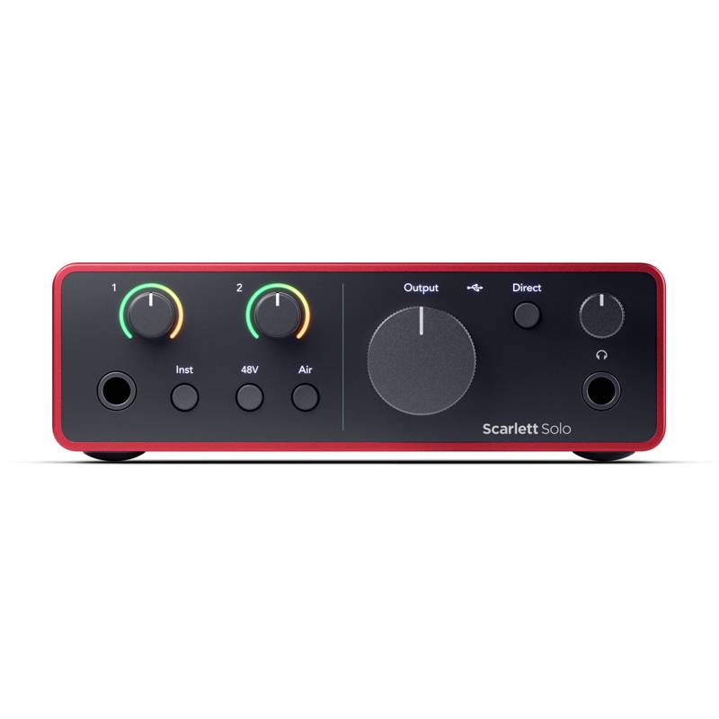 Focusrite Scarlett Solo 4th Gen | USB Audio Interface
