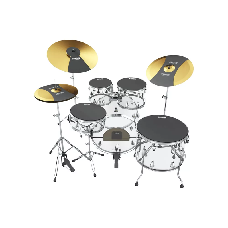 Evans SOSETFSN | Fusion Drum Mute Set
